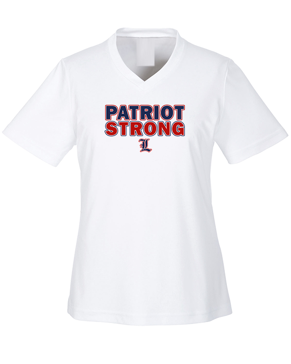 Liberty HS Football Strong - Womens Performance Shirt