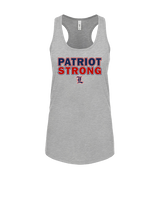 Liberty HS Football Strong - Womens Tank Top