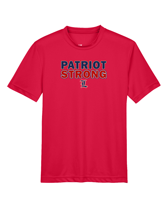 Liberty HS Football Strong - Youth Performance Shirt