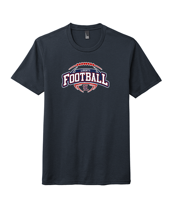 Liberty HS Football Toss - Tri-Blend Shirt