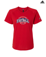 Liberty HS Football Toss - Womens Adidas Performance Shirt