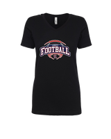 Liberty HS Football Toss - Womens Vneck
