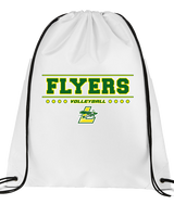 Lindbergh HS Boys Volleyball Border - Drawstring Bag