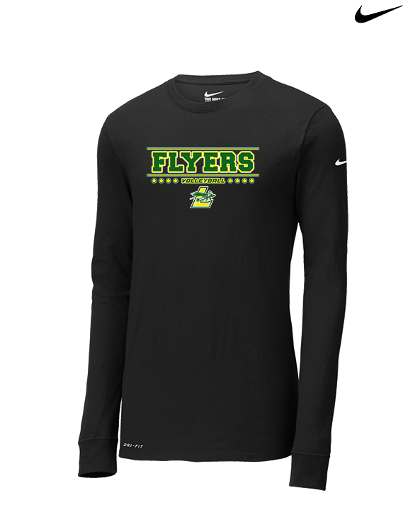 Lindbergh HS Boys Volleyball Border - Mens Nike Longsleeve