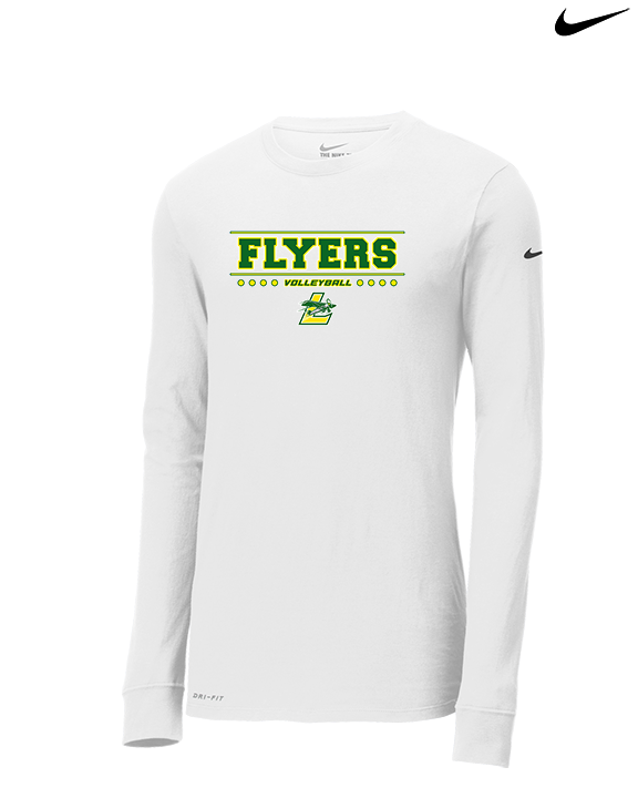 Lindbergh HS Boys Volleyball Border - Mens Nike Longsleeve
