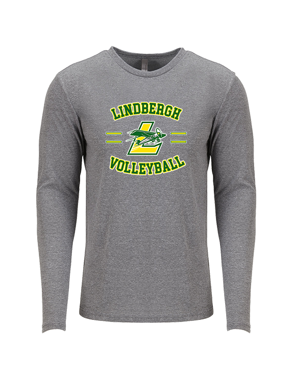 Lindbergh HS Boys Volleyball Curve - Tri-Blend Long Sleeve