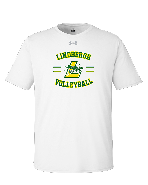 Lindbergh HS Boys Volleyball Curve - Under Armour Mens Team Tech T-Shirt