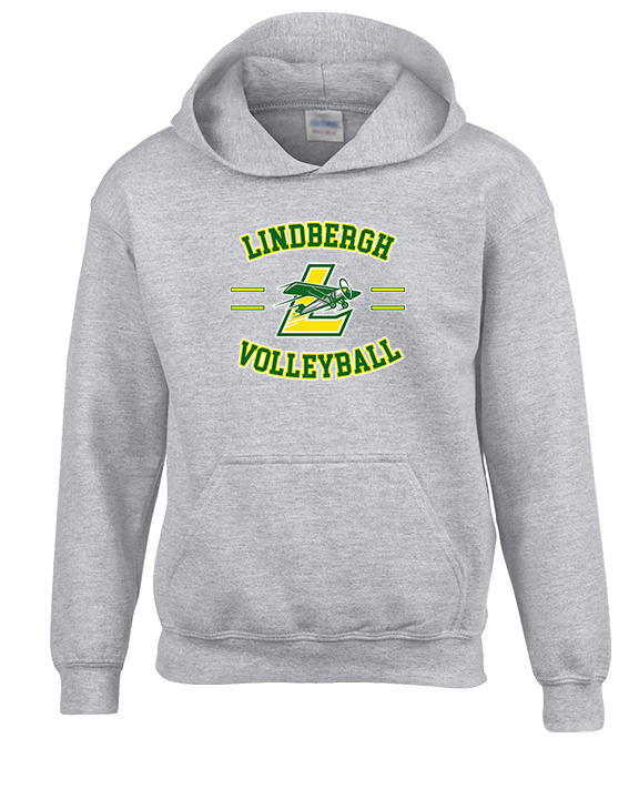 Lindbergh HS Boys Volleyball Curve - Unisex Hoodie