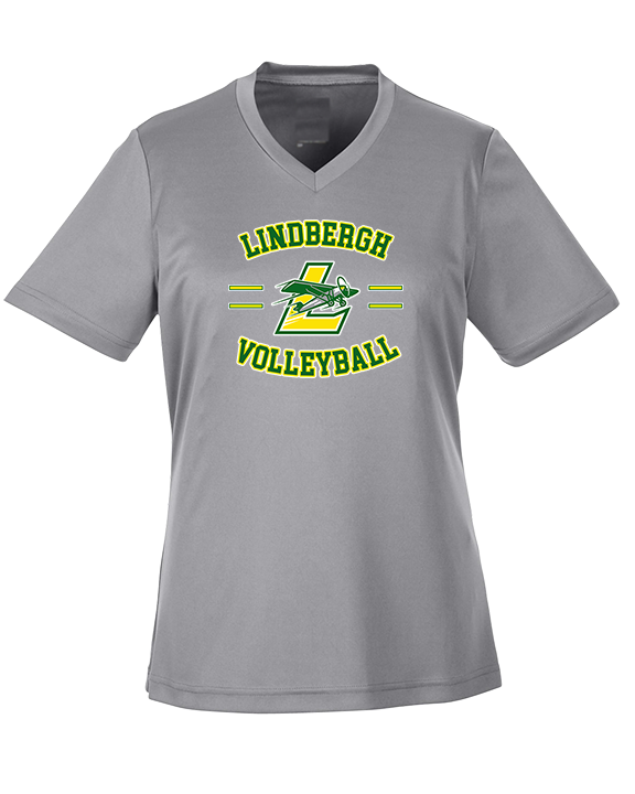 Lindbergh HS Boys Volleyball Curve - Womens Performance Shirt