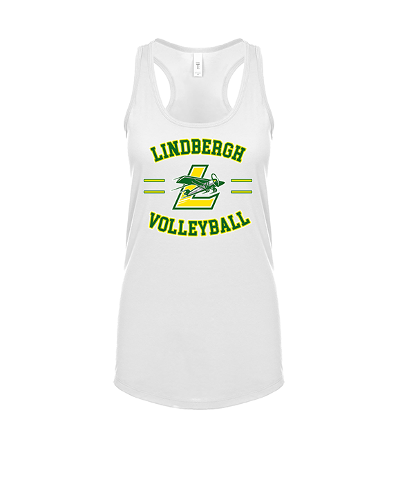 Lindbergh HS Boys Volleyball Curve - Womens Tank Top