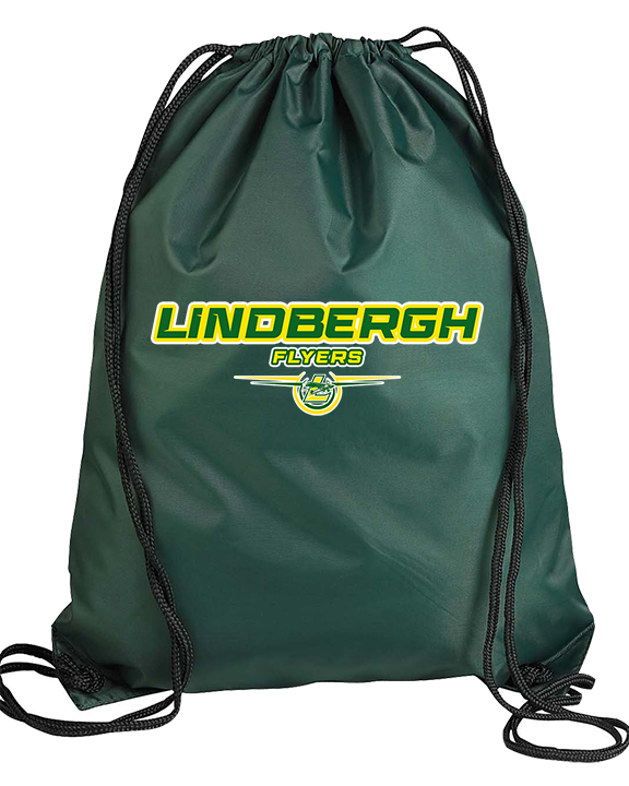 Lindbergh HS Boys Volleyball Design - Drawstring Bag