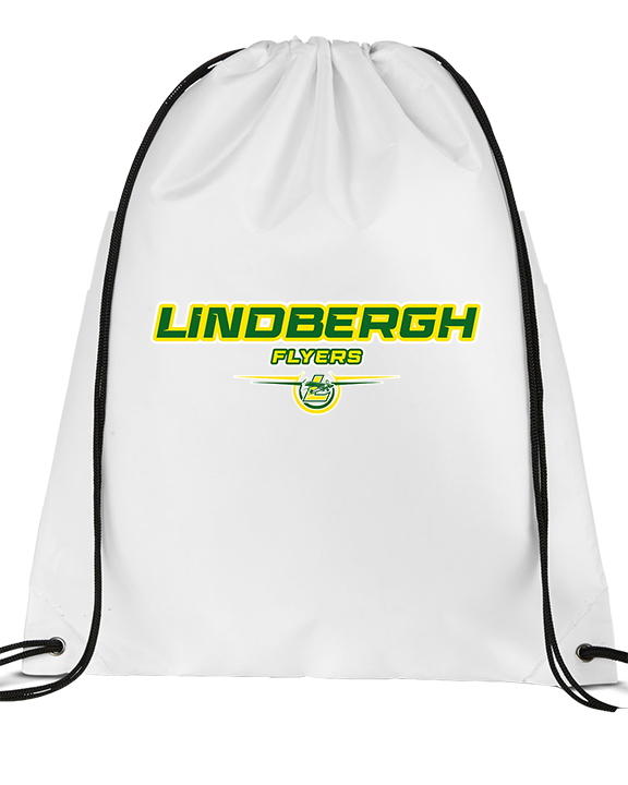 Lindbergh HS Boys Volleyball Design - Drawstring Bag