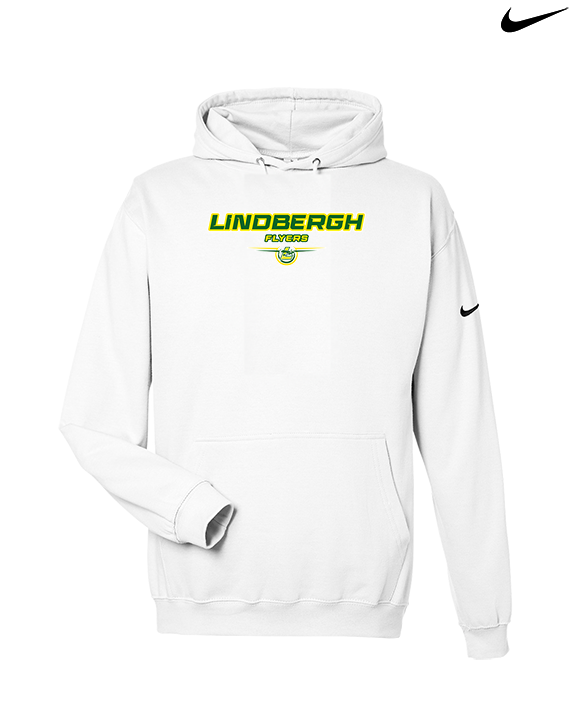 Lindbergh HS Boys Volleyball Design - Nike Club Fleece Hoodie