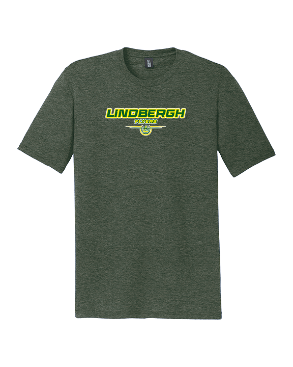 Lindbergh HS Boys Volleyball Design - Tri-Blend Shirt