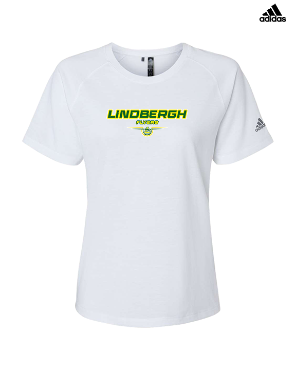 Lindbergh HS Boys Volleyball Design - Womens Adidas Performance Shirt