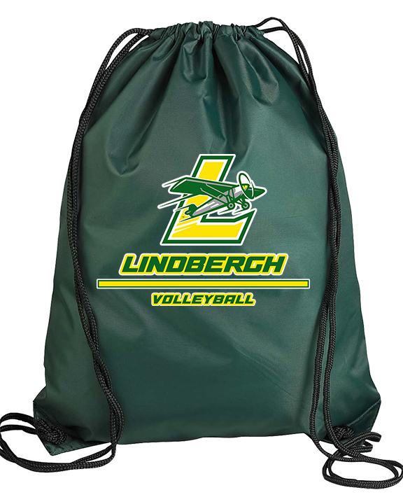 Lindbergh HS Boys Volleyball Split - Drawstring Bag