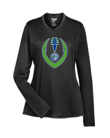 Littlerock HS Football Full Football - Womens Performance Longsleeve