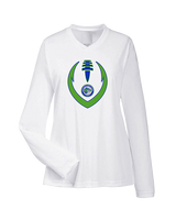 Littlerock HS Football Full Football - Womens Performance Longsleeve