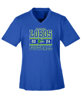 Littlerock HS Football Stamp - Womens Performance Shirt