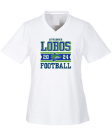 Littlerock HS Football Stamp - Womens Performance Shirt
