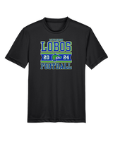 Littlerock HS Football Stamp - Youth Performance Shirt