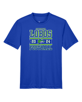 Littlerock HS Football Stamp - Youth Performance Shirt