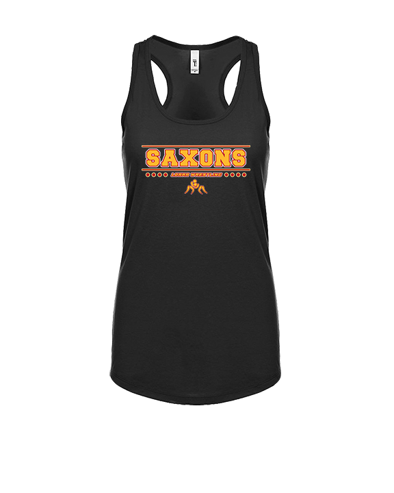 Loara HS Wrestling Border - Womens Tank Top