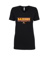 Loara HS Wrestling Border - Womens Vneck
