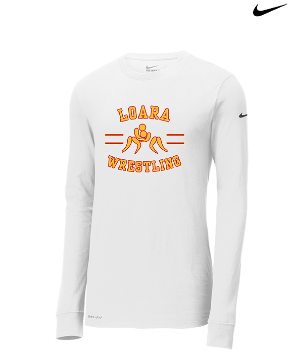 Loara HS Wrestling Curve - Mens Nike Longsleeve