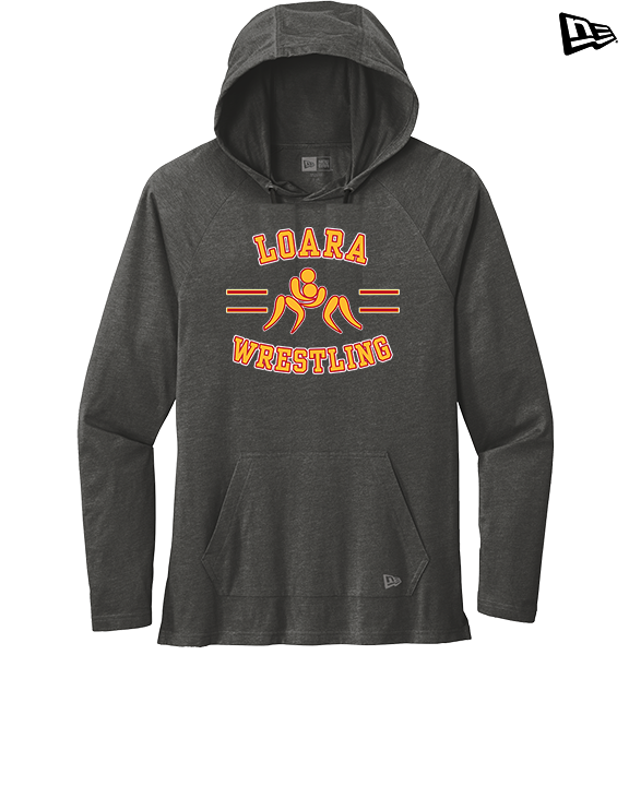 Loara HS Wrestling Curve - New Era Tri-Blend Hoodie