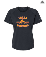 Loara HS Wrestling Curve - Womens Adidas Performance Shirt