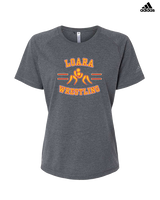 Loara HS Wrestling Curve - Womens Adidas Performance Shirt