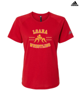 Loara HS Wrestling Curve - Womens Adidas Performance Shirt