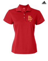 Loara HS Wrestling Eat Sleep Wrestle - Adidas Womens Polo