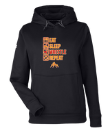 Loara HS Wrestling Eat Sleep Wrestle - Under Armour Ladies Storm Fleece