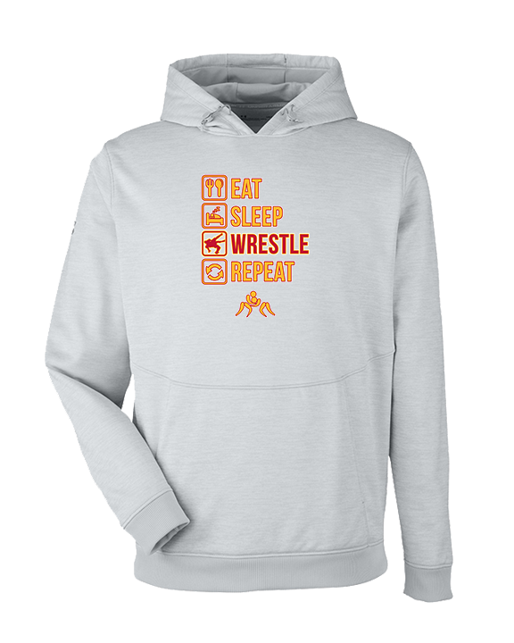 Loara HS Wrestling Eat Sleep Wrestle - Under Armour Mens Storm Fleece
