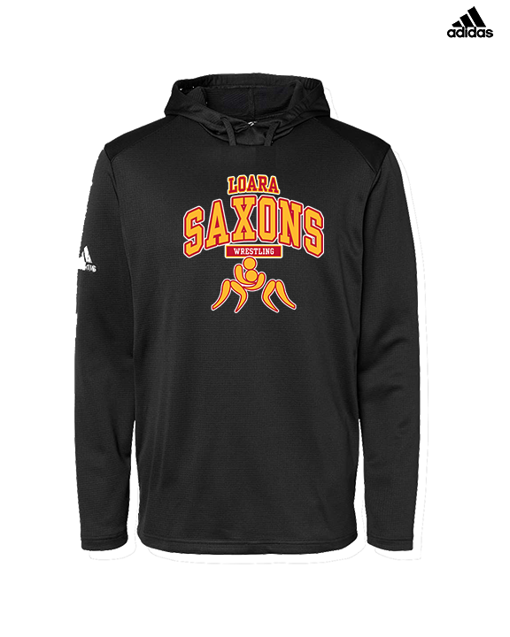 Loara HS Wrestling Outline - Mens Adidas Hoodie