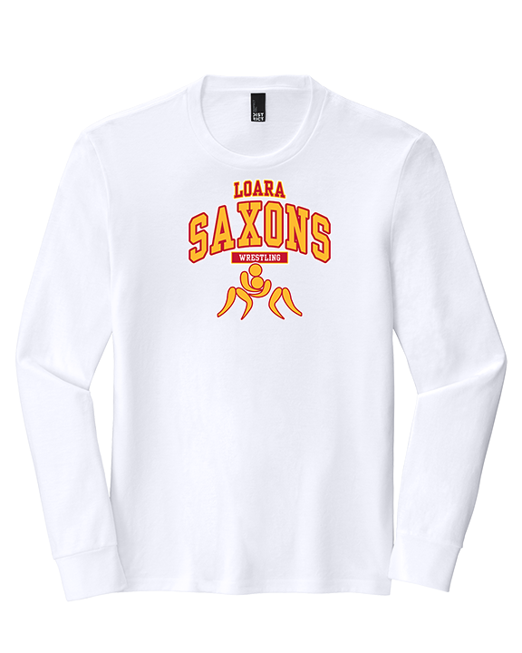 Loara HS Wrestling Outline - Tri-Blend Long Sleeve