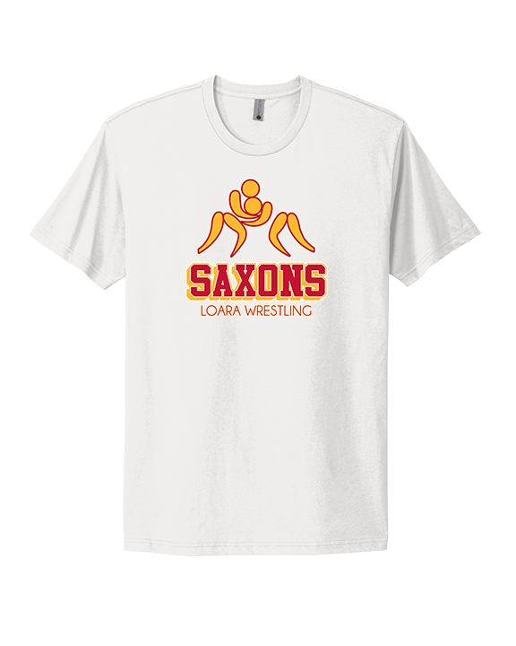 Loara HS Wrestling Shadow - Mens Select Cotton T-Shirt