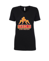 Loara HS Wrestling Shadow - Womens Vneck