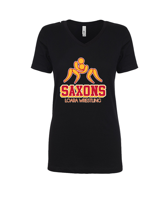 Loara HS Wrestling Shadow - Womens Vneck