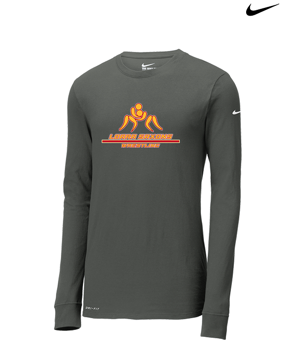 Loara HS Wrestling Split - Mens Nike Longsleeve