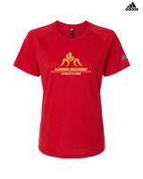 Loara HS Wrestling Split - Womens Adidas Performance Shirt