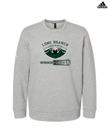 Long Branch Wrestling Dots - Mens Adidas Crewneck