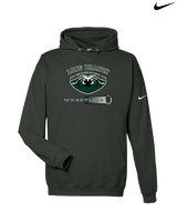 Long Branch Wrestling Dots - Nike Club Fleece Hoodie
