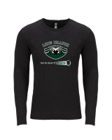 Long Branch Wrestling Dots - Tri-Blend Long Sleeve
