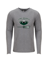 Long Branch Wrestling Dots - Tri-Blend Long Sleeve