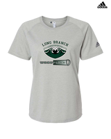 Long Branch Wrestling Dots - Womens Adidas Performance Shirt