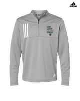 Long Branch Wrestling Eat Sleep Wrestle - Mens Adidas Quarter Zip