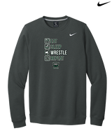 Long Branch Wrestling Eat Sleep Wrestle - Mens Nike Crewneck